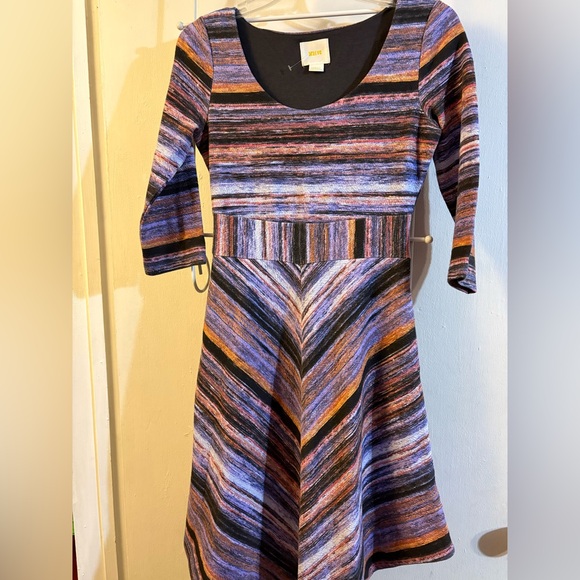 Maeve Kebron Striped Long Sleeve Dress - Picture 2 of 8